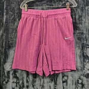 Nike Women's Sportswear Ribbed Jersey Baller Shorts Small